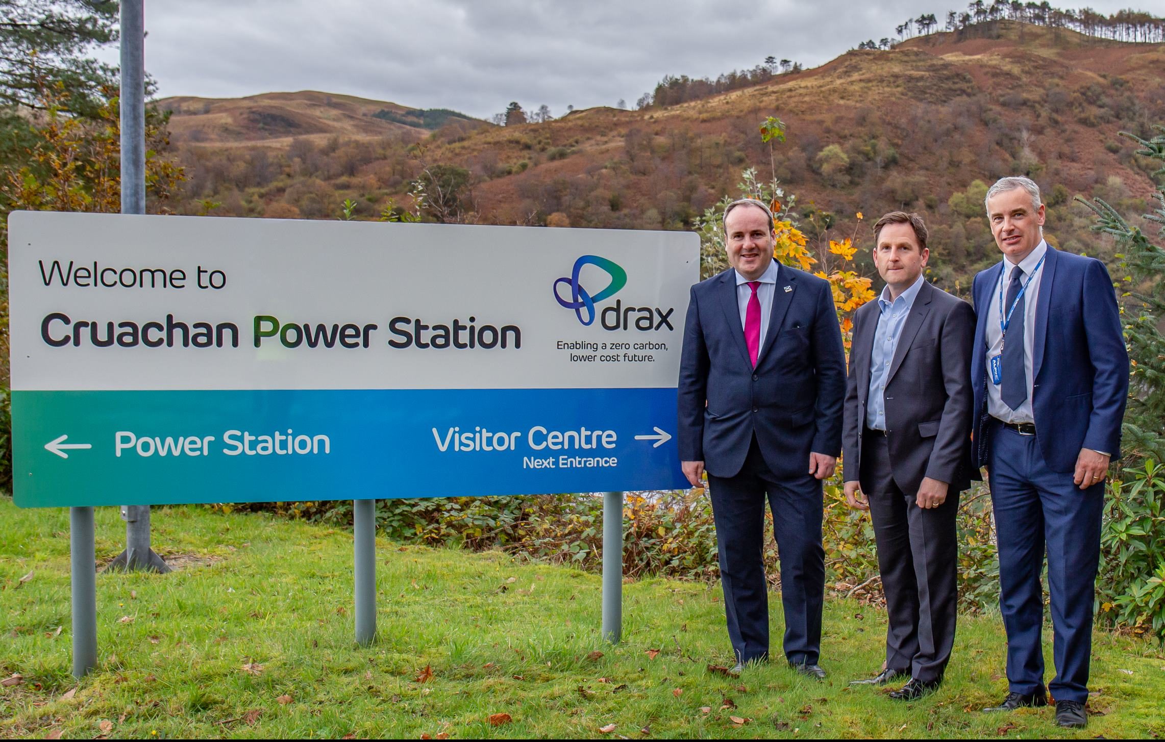 Scottish Energy Minister visit to Cruachan