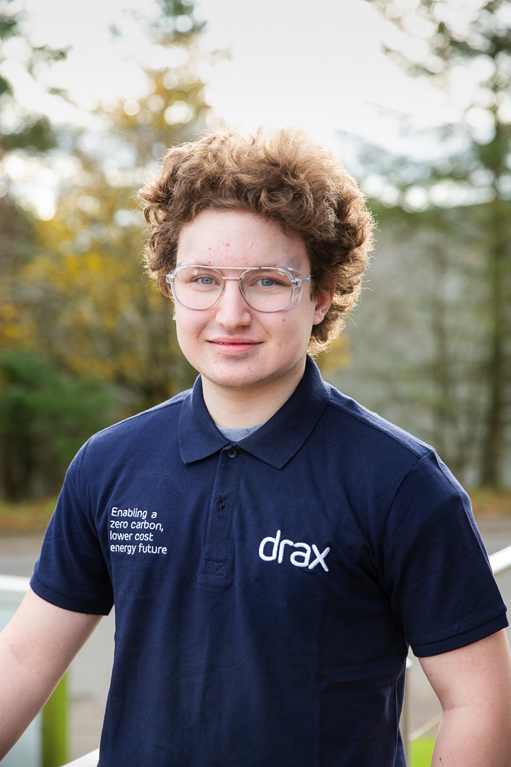 Ryan Connelly, apprentice at Drax Group