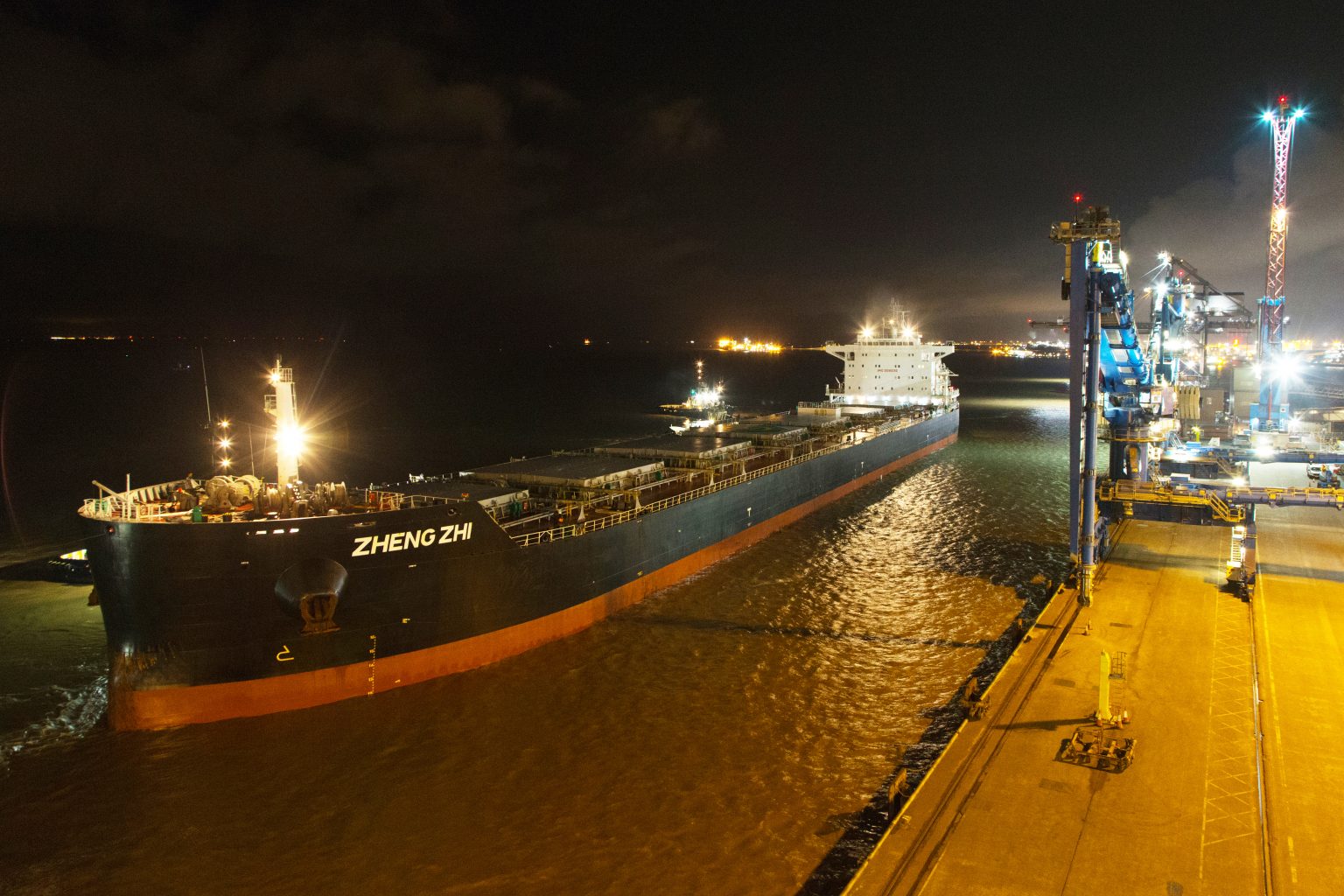 Drax's largest biomass shipment arrives at the UK's biggest biomass ...